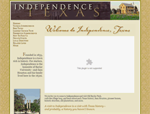 Tablet Screenshot of independencetx.com